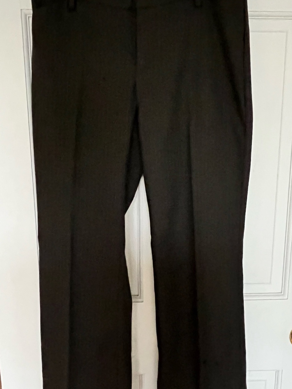 GAP Black Straight-Leg Dress Trousers